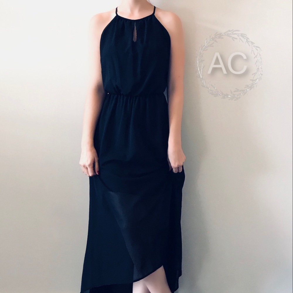 Xhilaration Black High Low Dress